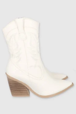 Botín Vaquero Bordado