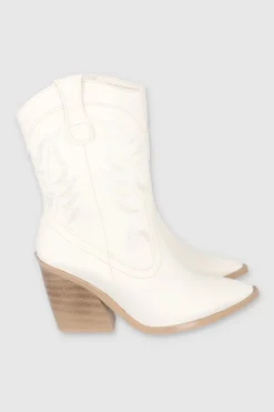 Botín Vaquero Bordado