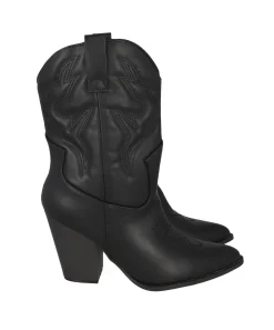 Botín Vaquero Bordado Tiradores