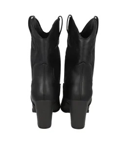 Botín Vaquero Bordado Tiradores