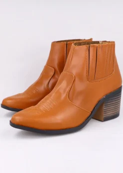 Botín Vaquero Efecto Piel