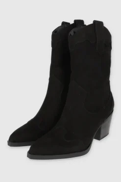 Botín vaquero pespunte punta