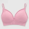 Bralette acanalado copas