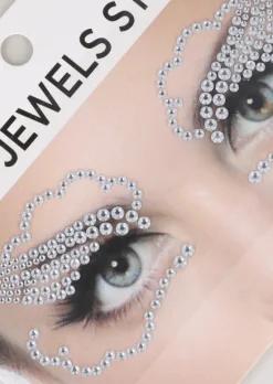 Brillos adhesivos faciales nubes