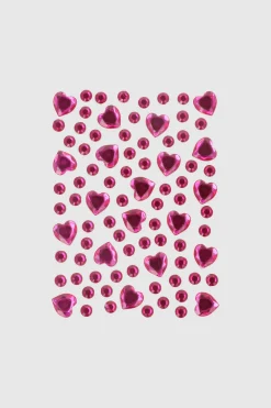 Brillos Faciales Circulos Corazones