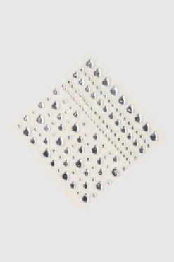 Brillos faciales corazones