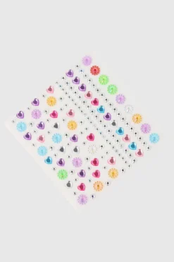 Brillos faciales corazones