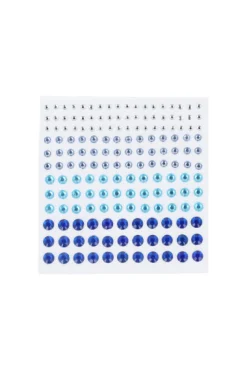 Brillos faciales monocromático