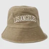 Bucket hat los angeles efecto vintage