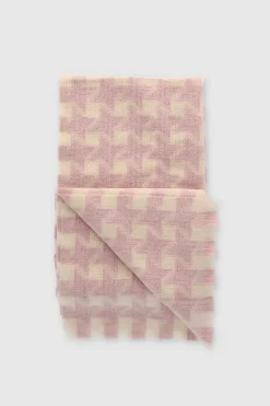 Bufanda tejida pata gallo