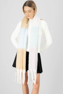 Bufanda tejido multicolor