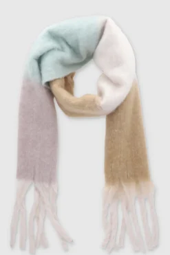 Bufanda tejido multicolor