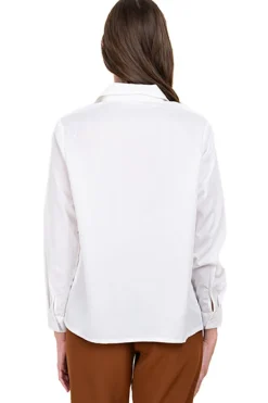 Camisa aplicaciones brillos