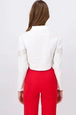 Camisa colgantes brillos