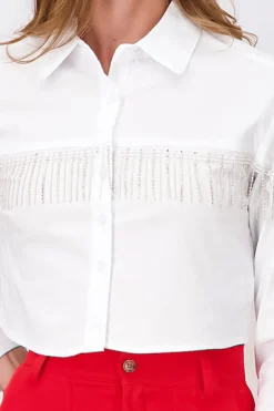 Camisa colgantes brillos