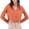Camisa Crop Escote