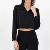 Camisa Crop Lisa