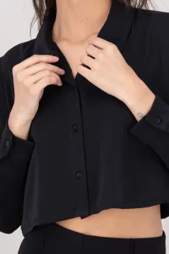 Camisa Crop Lisa