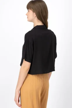 Camisa Crop Oversize