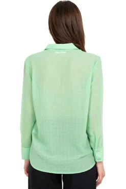 Camisa cuadros manga larga