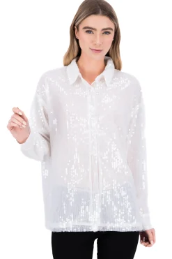 Camisa de lentejuelas