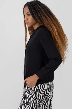 Camisa lisa larga manga larga