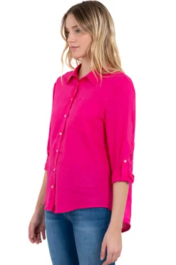 Camisa lisa manga larga elevadores