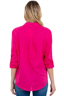 Camisa lisa manga larga elevadores