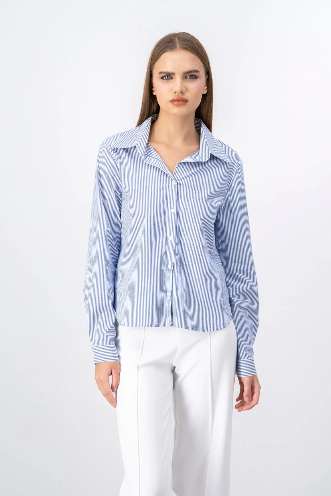 Camisa Líneas Botones