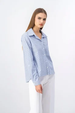 Camisa Líneas Botones