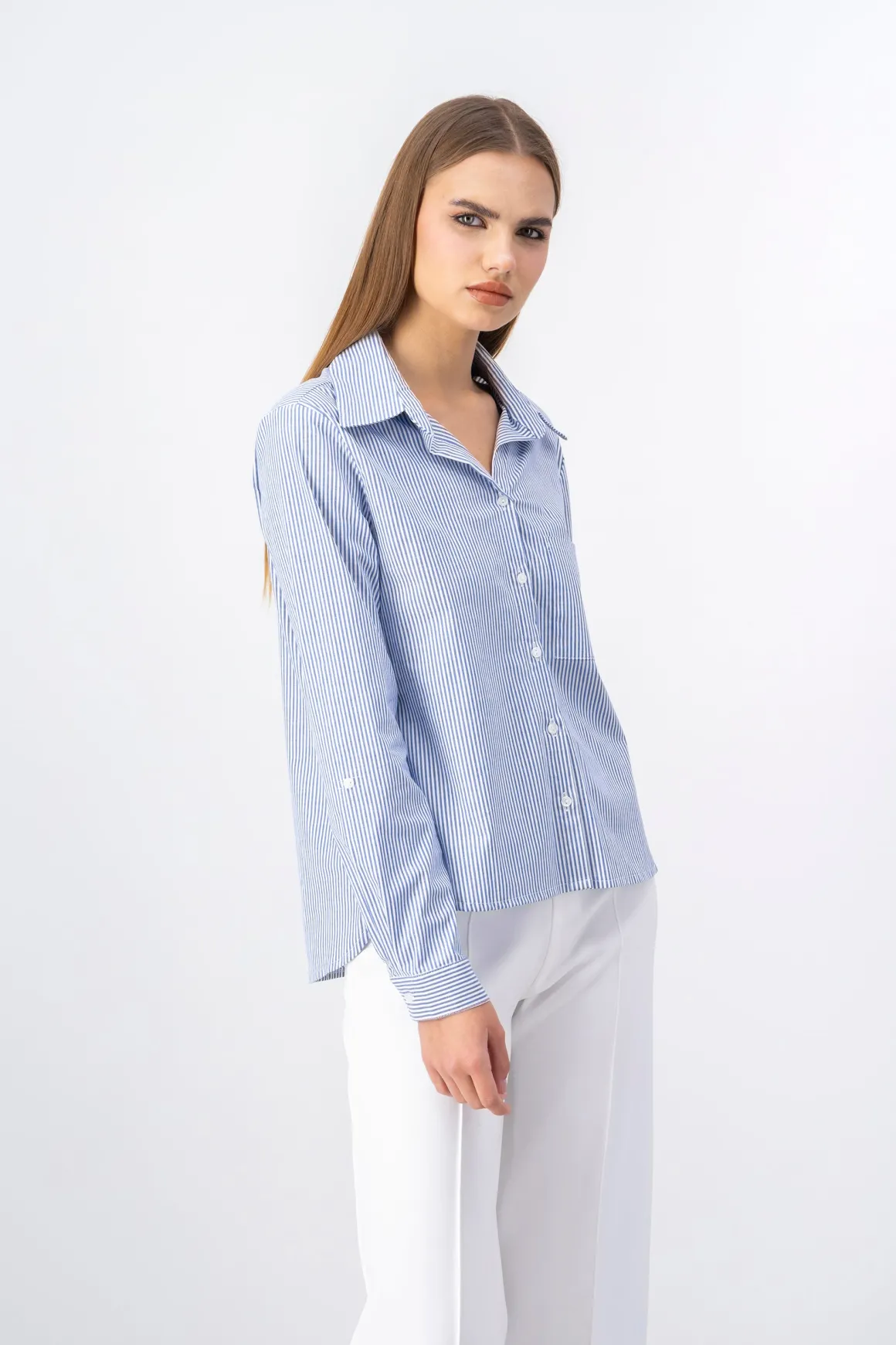 Camisa Líneas Botones