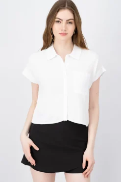 Camisa manga corta detalla bolsa