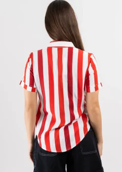 Camisa Manga Corta Rayada