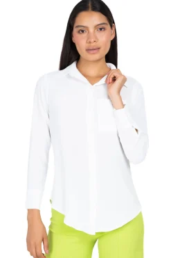 Camisa Manga Larga Bolsillo