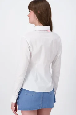 Camisa manga larga corbata