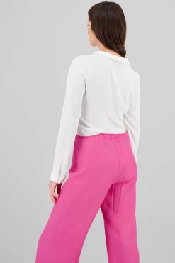 Camisa manga larga detella resorte