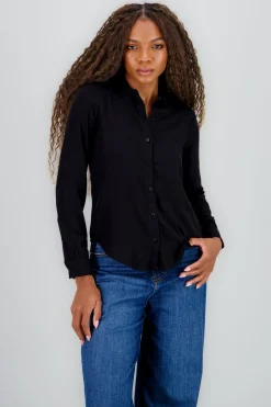 Camisa Manga Larga Lisa