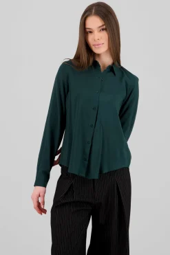 Camisa Manga Larga Lisa