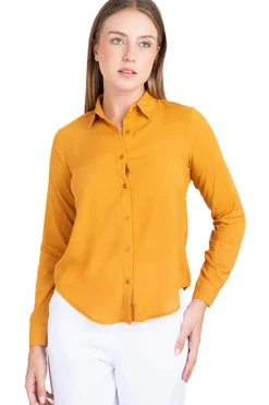 Camisa Manga Larga Lisa