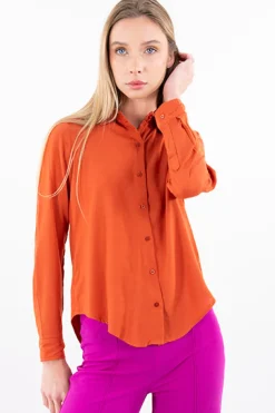 Camisa Manga Larga Lisa