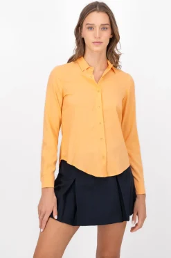 Camisa Manga Larga Lisa