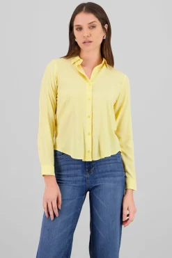 Camisa Manga Larga Lisa