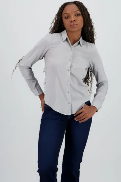 Camisa Manga Larga Lisa