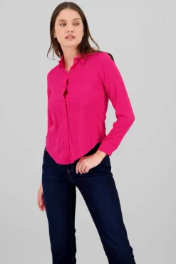 Camisa Manga Larga Lisa