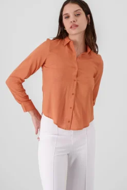 Camisa Manga Larga Lisa