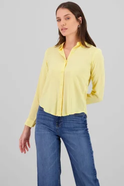 Camisa Manga Larga Lisa