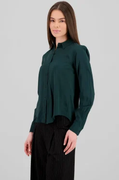 Camisa Manga Larga Lisa