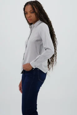 Camisa Manga Larga Lisa