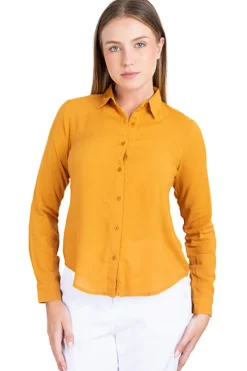 Camisa Manga Larga Lisa