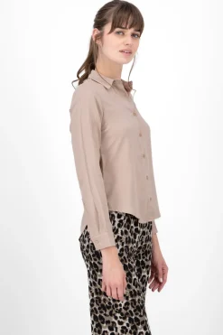 Camisa Manga Larga Lisa